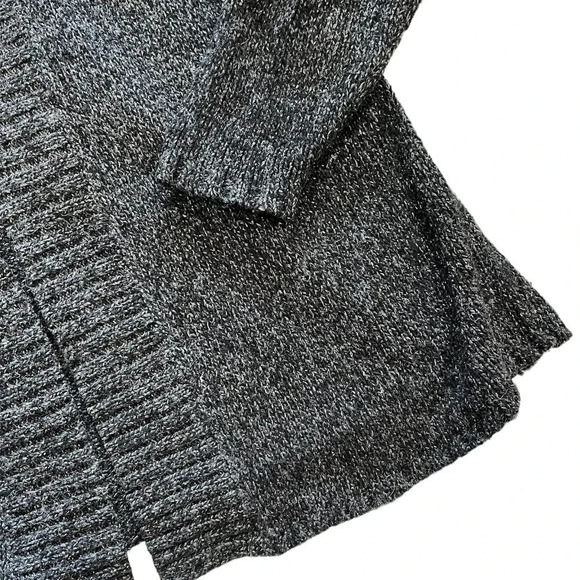 Charter Club Black Knit Open Front Cardigan 1X - Picture 2 of 4